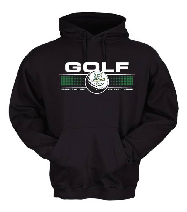 Bishop Caroll Eagles Golf Logo hoodie | Wicked Stitch - Wichita, Kansas